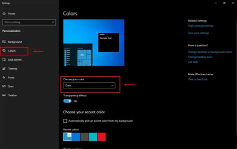 How To Enable Windows 10 Dark Mode Enable Windows 10 Dark Theme