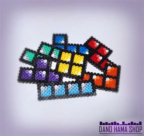 Tetris Hama Beads Pixel Art Etsy