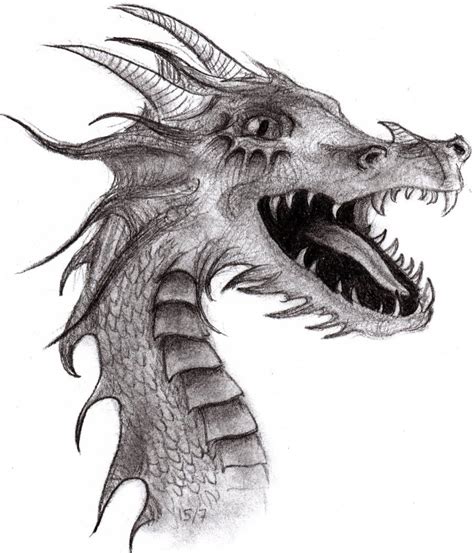 Drawing Dragons Easy 3d Drawing
