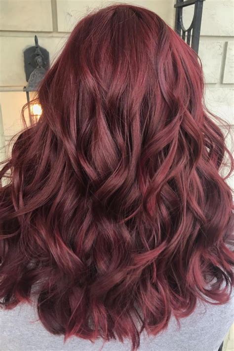 dark red hair color looks that are trending this year shades of red hair red hair inspo dark