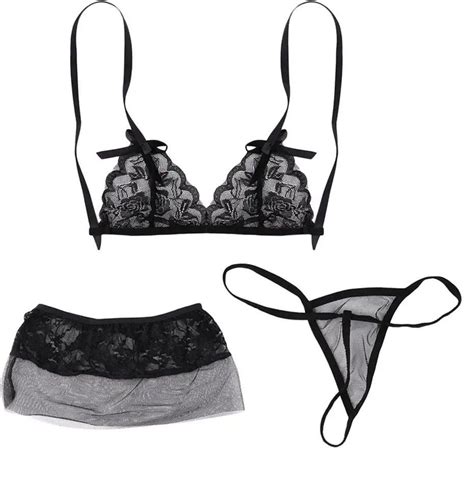 Sexy Women Lingerie Lace Bra Underwear Set Night Sexy Attraction