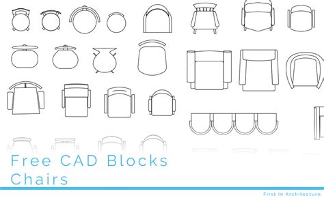 3d viewer is not available. Free CAD Blocks - Chairs in Plan for free download