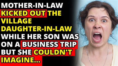 Mother In Law Kicked Out Her Daughter In Law While Her Son Was On A Business Trip When He Found