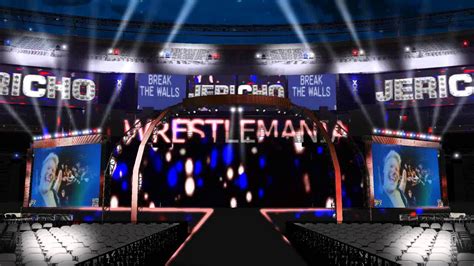 It's yet to be confirmed how many cardboard cutouts wwe will use around the stadium, but at least a few can be seen. WWE WrestleMania 29 Chris Jericho Custom Entrance Concept ...