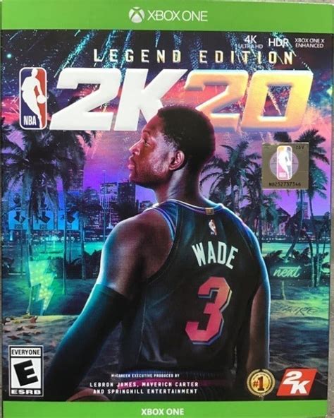 Nba 2k20 Xbox One Legend Edition Ps4 Exclusives Legend Free Video Game
