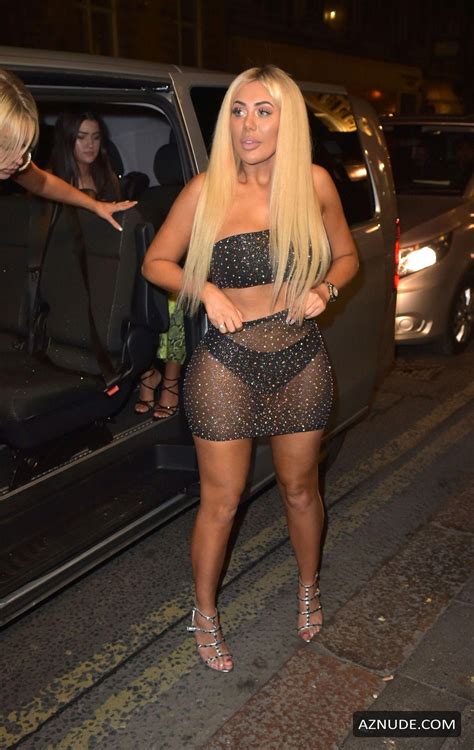Chloe Ferry Filming In Newcastle As The Gang Was Out Partying At House Of Smith Nightclub Aznude