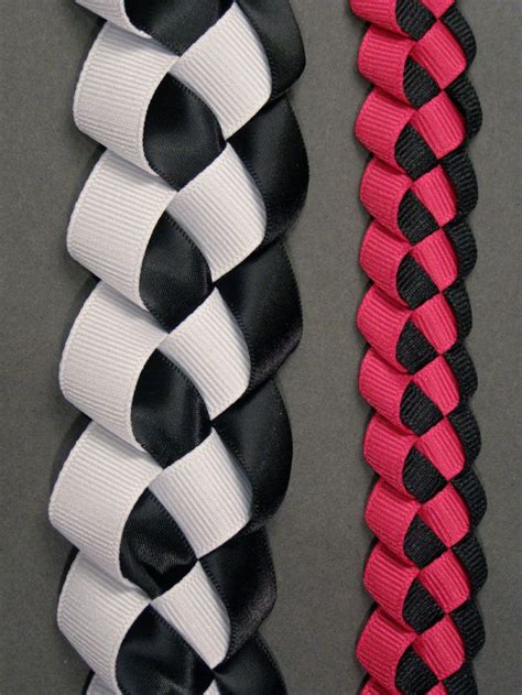 Ribbon Braid Threads Ribbon Braids Ribbon Crafts How To Make Ribbon