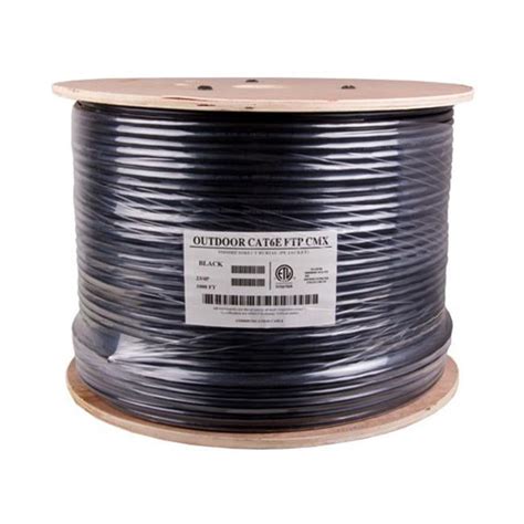 Cable Leader C6114 10th 1000 Ft Cat6 550 Mhz Utp Solid Direct Burial