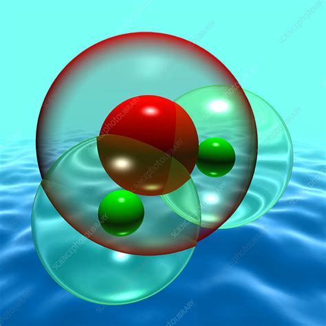 Water Molecule Stock Image A6020081 Science Photo
