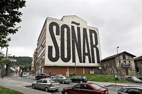 “soñar” A Gigantic Mural By Spy In Bilbao Spain Streetartnews