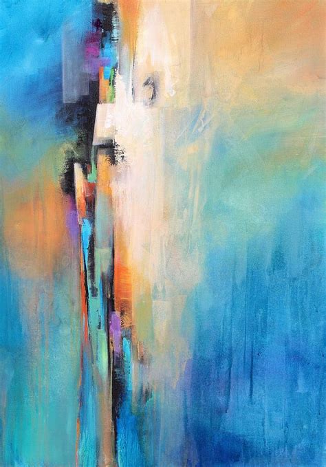 Network Of Color Painting By Karen Hale