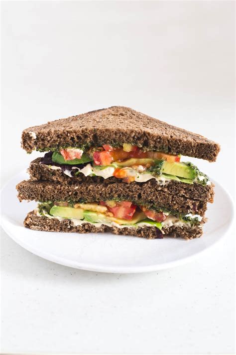 Do you have to refrigerate homemade pesto? Vegan Pesto, Hummus, Avocado Sandwich - Simple Vegan Blog