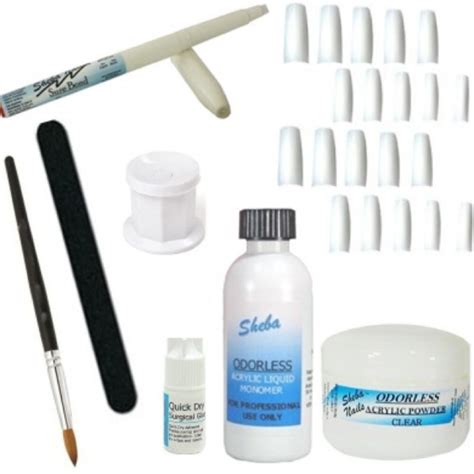 Odorless Acrylic Nail Intro Kit Sheba Nails Odorless Acrylic System | eBay