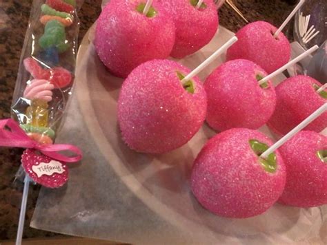 I went into the hospital and had my baby that night with a burned scar on my hand. Pink Candy Apple & Candy Kabobs | Pink candy apples, Candy ...