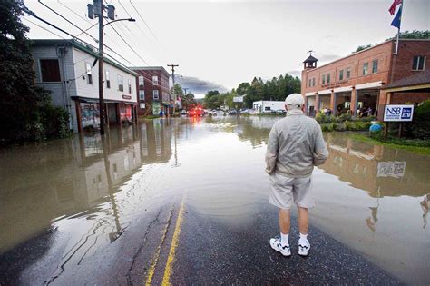 Irene Brings Vermont Worst Flooding In A Century Governor Says Video