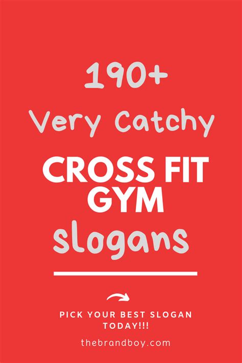 Gym Slogans Business Slogans Cool Slogans Crossfit Fitness Body