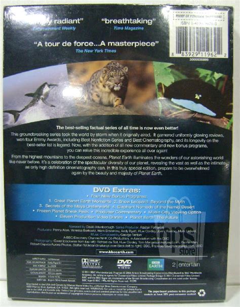 Planet Earth Bbc Earth Six Disc Special Edition Dvd Set 883929119622 Ebay