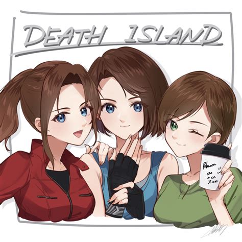 Jill Valentine Claire Redfield And Rebecca Chambers Resident Evil