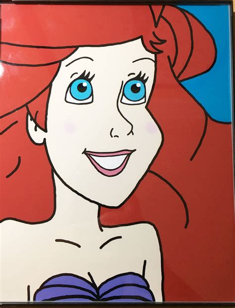 Disneys Little Mermaid Art Print Headshots By Artox Love With