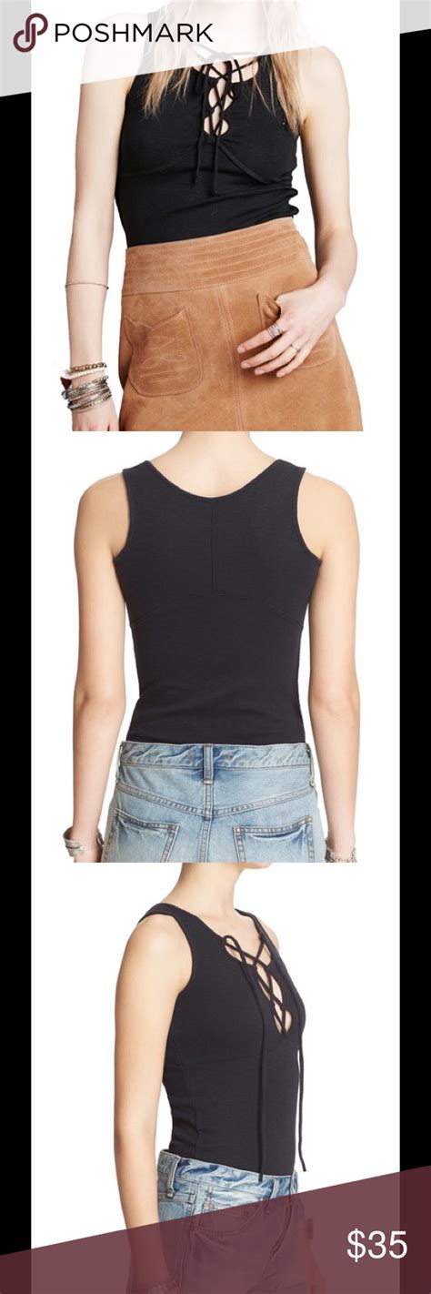 Nwt Free People Emmy Lou Lace Up Tank About This Item Details A Must Have For Your Summer