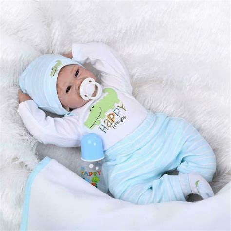 Npk Reborn Baby Doll Realistic Baby Dolls Vinyl Silicone Newborn Cute Boy Realistic