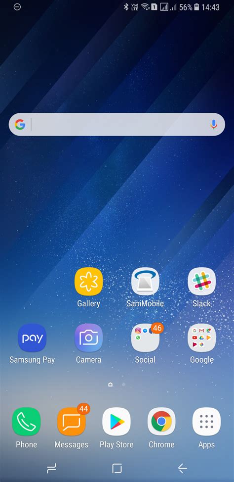 Heres What We Keep On Our Galaxy S8s Home Screen Sammobile Sammobile