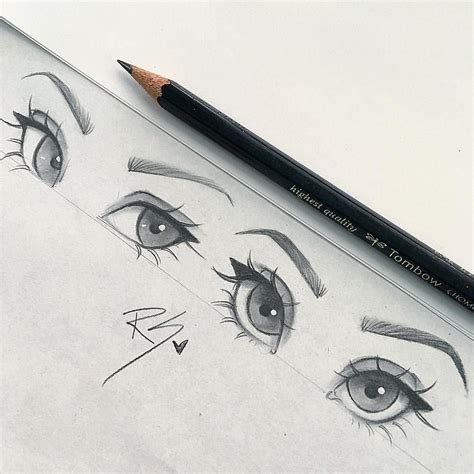 In this drawing guide, we will tell you how to draw anime eyes. Pin på Pencil Drawings