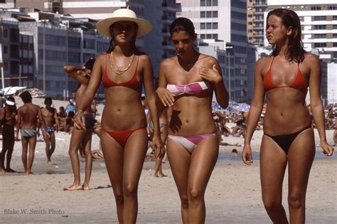 Stunning Color Pictures Of The Daily Life At The Rio Beaches In The Late S Vintage Everyday