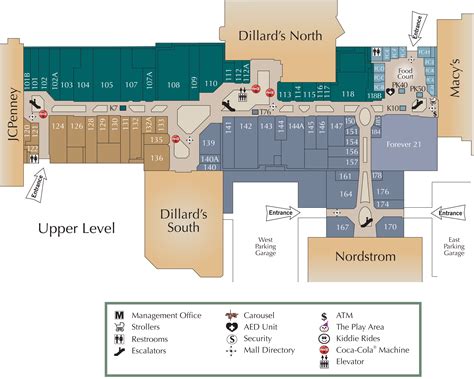Hanes Mall Map