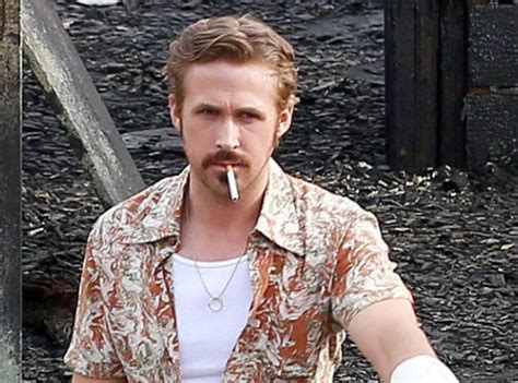 Ryan Gosling Smokes A Cigarette Smoking Celebrities Ryan Gosling Smoking Fashion