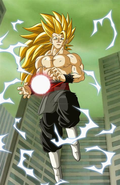 Goku Black Battle Damaged Ssj3 By Maddness1001 Anime Dragon Ball