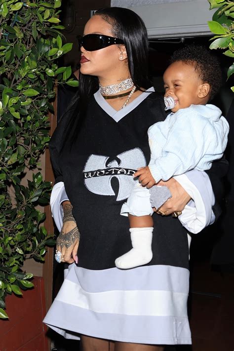 Rihanna Hinted At Baby Rzas Name For Months With Her Outfits