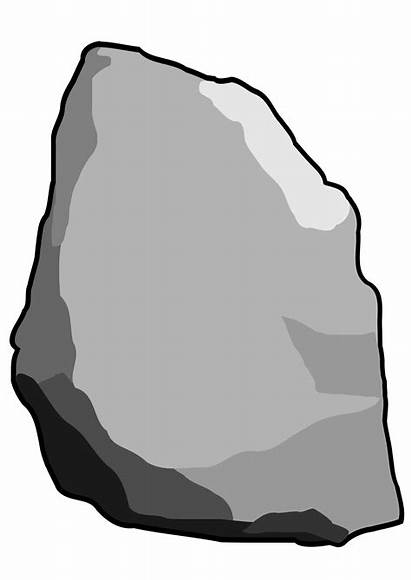 Stone Clipart Vector Rock Grey Transparent Clip