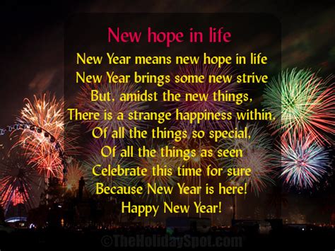 Happy New Year Wishes Poems With Images Entertainmentmesh