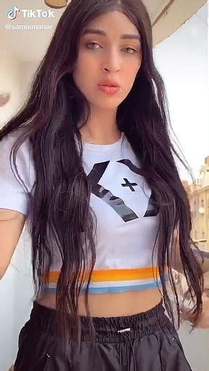 Egyptian Woman Jailed For 3 Years Over Tiktok Videos Daily Mail Online