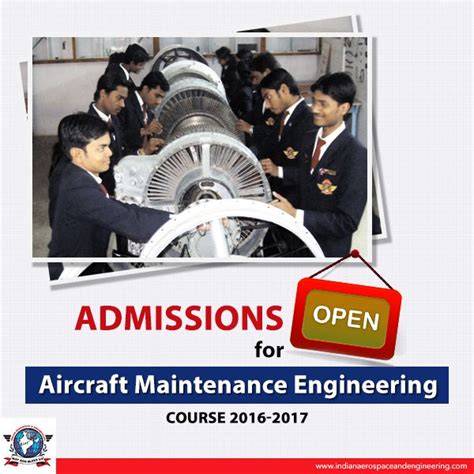 Admissions Open For Aircraft Maintenance Engineering Course 2016 2017