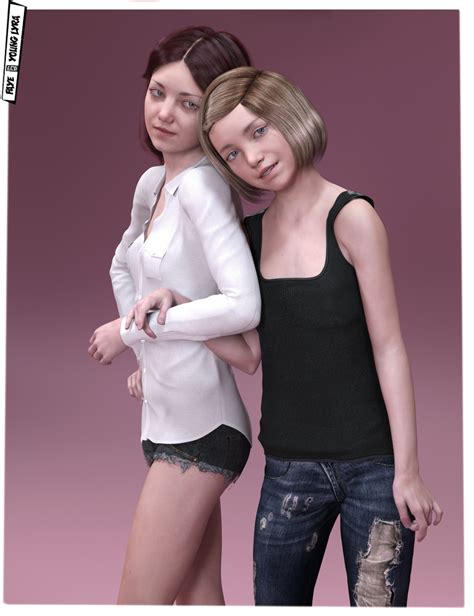 Faye And Young Lyra For Genesis 8 Female Daz 3d