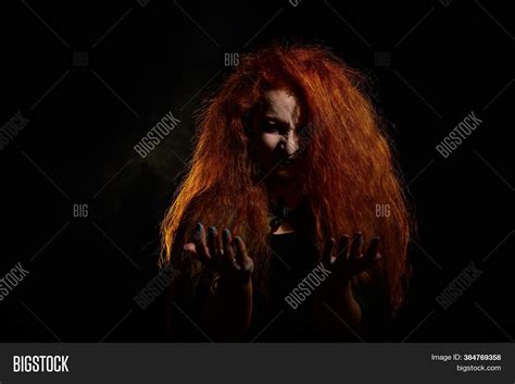 Portrait Evil Red Image And Photo Free Trial Bigstock