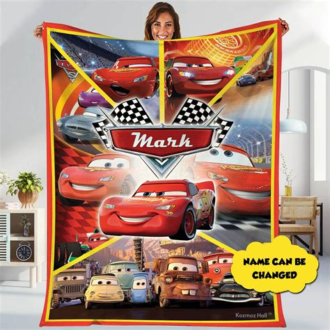 Disney Cars Lightning Mcqueen Blanket Morequilt