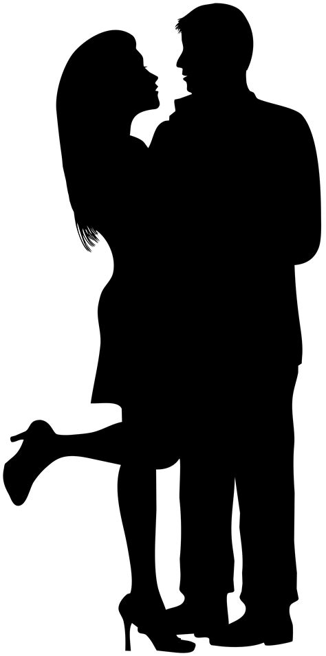 Wedding Couple Silhouettes Royalty Free Svg Cliparts Vectors Clip