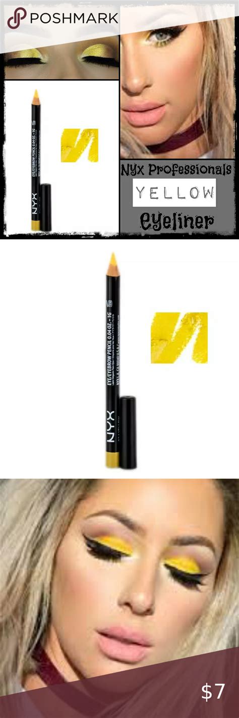 ~nyxs Yellow Eyeliner Pencil~ In 2020 Pencil Eyeliner Eyeliner