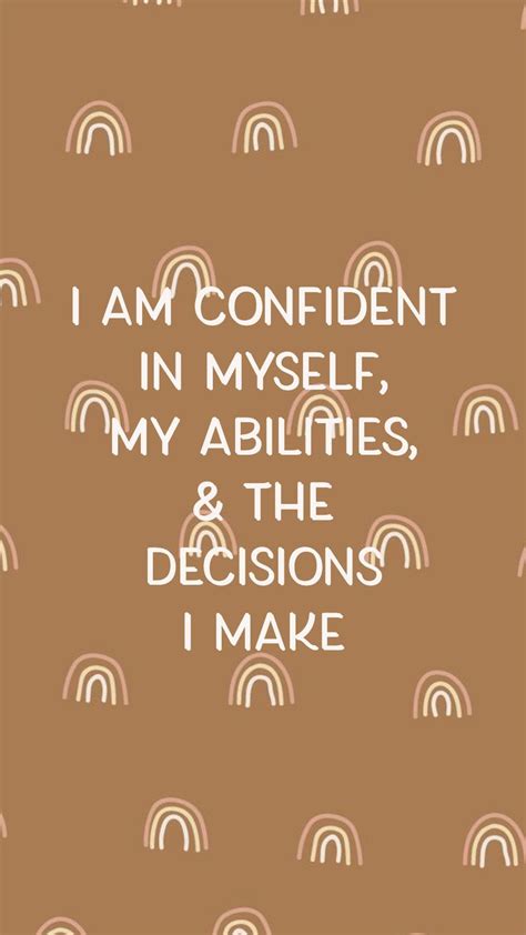 Positive Affirmation Wallpaper Affirmations Self Love Quotes Me