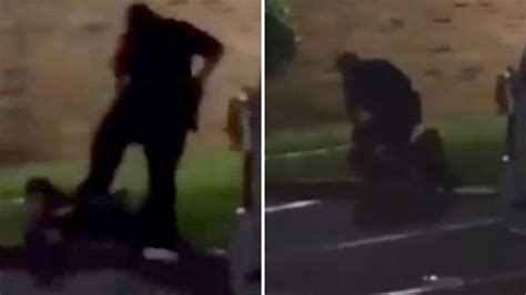 Horrifying Moment Cop Shoots Woman On The Ground As She Screams Im