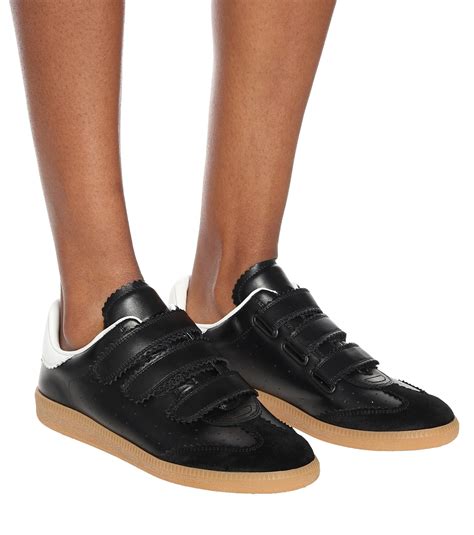 Isabel Marant Beth Leather Sneakers Isabel Marant