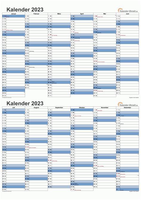Kalender 2023 Excel Gratis Download Imagesee