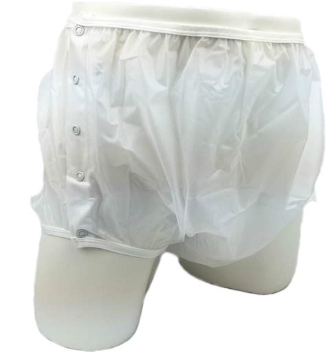 Drylife Adult Waterproof Incontinence Plastic Snap On Pants X Large
