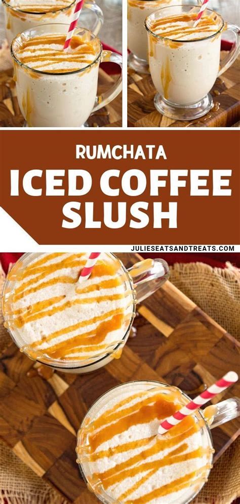 This Delicious To Die For Rumchata Iced Coffee Slush Is Frozen To
