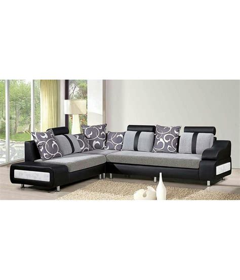 Want to buy sofa set? Godrej 3 Piece Luxury Black 7 Seater Sofa - Buy Godrej 3 ...