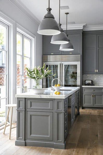 Sara davis' kitchen may look like a high dollar job. 66 Gray Kitchen Design Ideas - Decoholic
