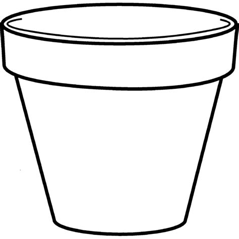 Black And White Pot Clipart 10 Free Cliparts Download Images On